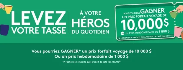 Concours Van Houtte Levez Votre Tasse 2025