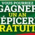 Gagnez Un an d’épicerie et un téléviseur 70″