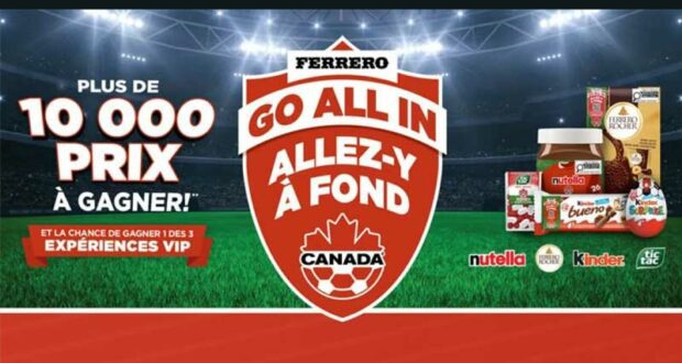 Gagnez une expérience VIP Canada Soccer de 10 000 $