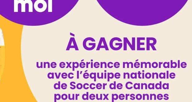 Gagnez une expérience mémorable avec l'équipe de Soccer du Canada