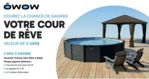 Concours Gagnez votre cour de rêve