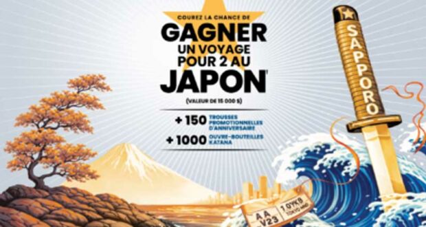 Gagnez un voyage au Japon pour deux personnes