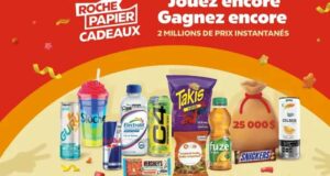 Quatre chances de remporter 25 000 $ en espèces