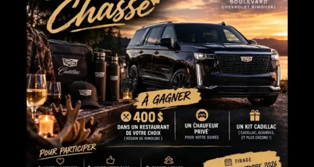 Gagnez 400$ dans un restaurant au choix