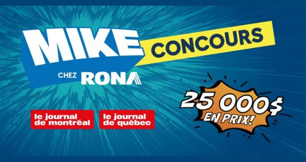 Gagnez 5 cartes-cadeaux RONA de 5000 $ chacune