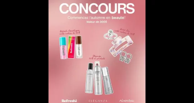 Gagnez vos essentiels de beauté pour l'automne